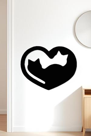 Cat Love Wall Art, Wall Decor, Home Decor