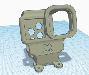 Iflight BOB 57 gopro 9 10 11 12 fixed 25 degree mount