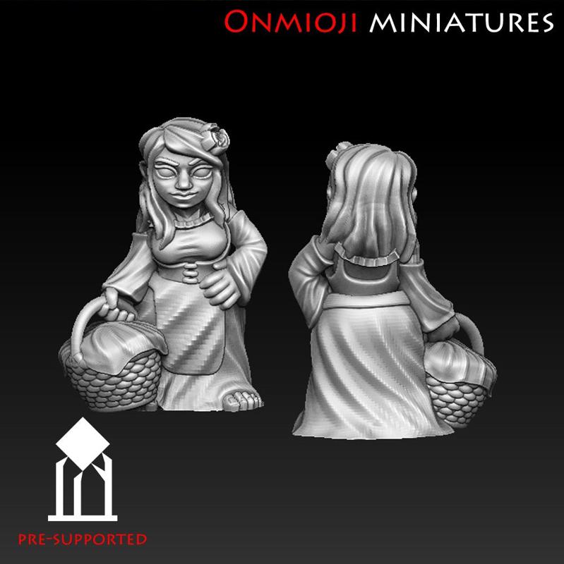 Halfling female peasant