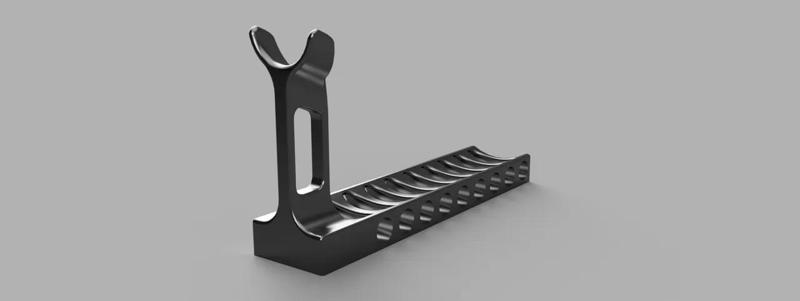 Elegant winebottle holder   