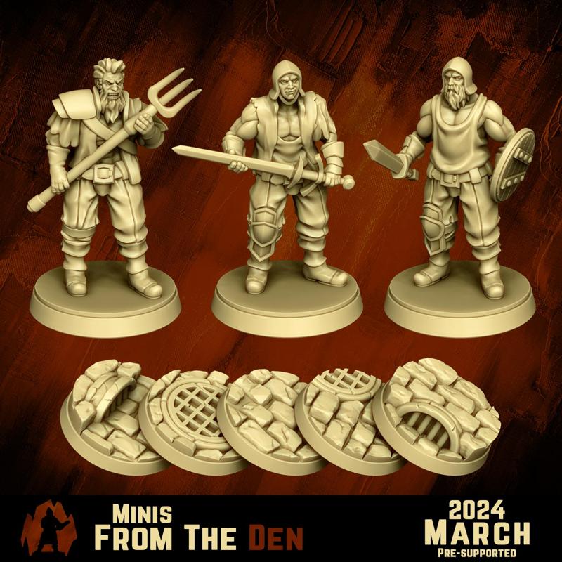 Deserters - Minis PACK