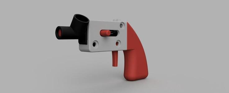 The Paper Micro- The tiniest mag-fed pistol you'll ever print!