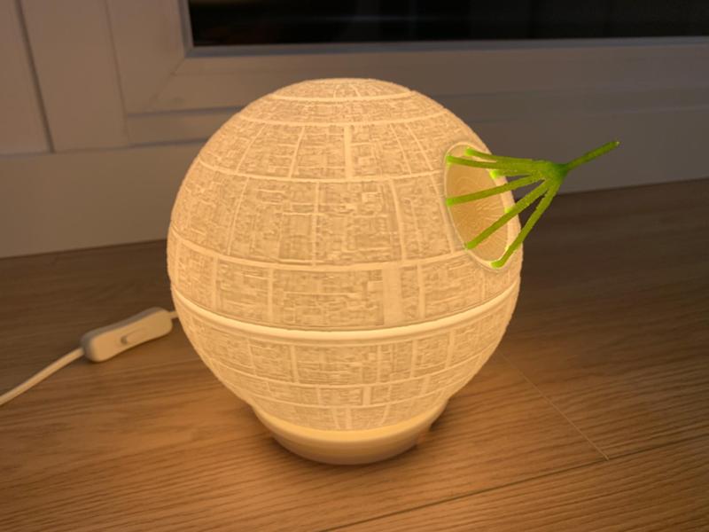 Firing Death Star Lamp