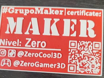 CUSTOMIZABLE carnet #GrupoMaker