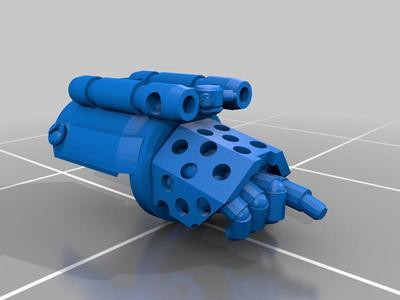 Gue'Ron'Vesa - Weapons pack 2 - Close Combat Weapons (and some more)