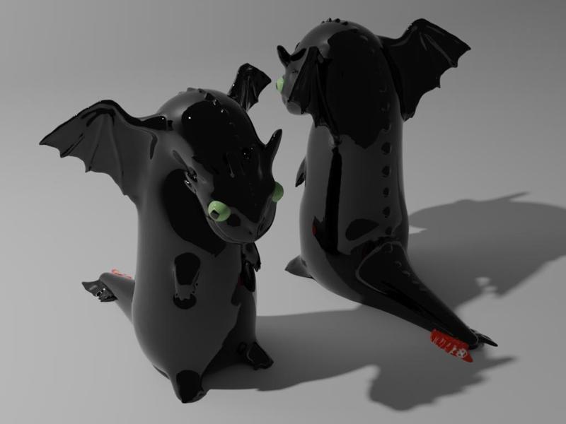 Toothless the dragon