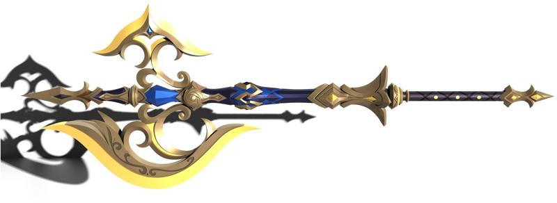 Genshin impact Navia Claymore Verdict model 3d print