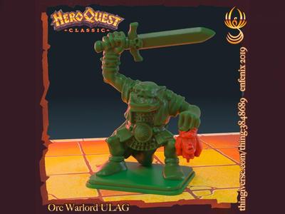 HeroQuest - Orc Warlord ULAG
