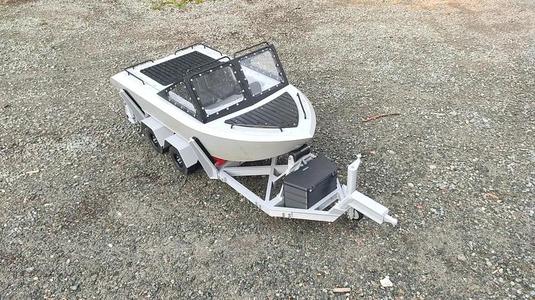 TRAILER FOR JET THE RIPPER - 1/6 SCALE TRAILER FOR AXIAL SCX6