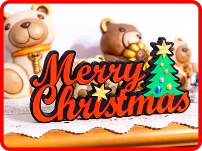 Merry Christmas Sign decoration