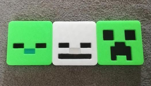 minecraft mob coasters   