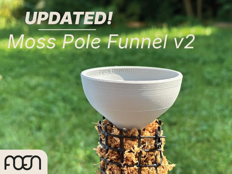 Moss Pole Watering Funnel v2