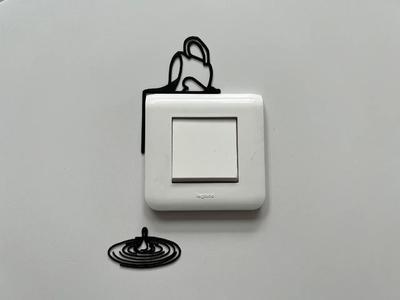 Wall Light Switch Decoration #9   