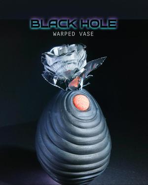 Black Hole Warped Vase