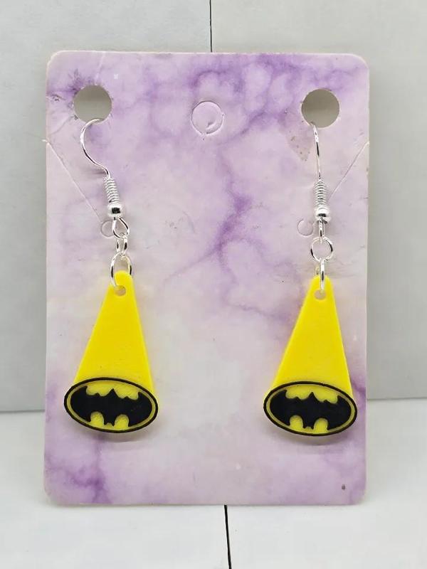 Batman Signal Earrings   