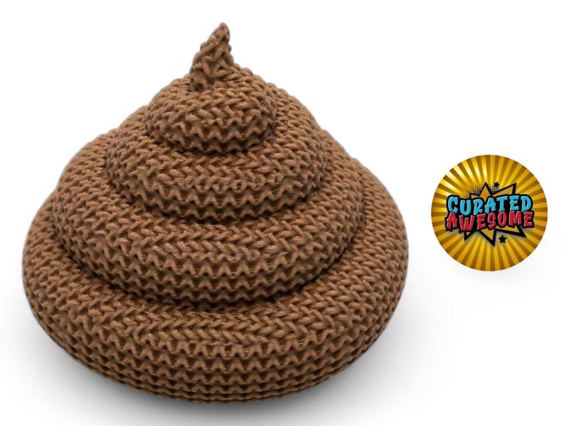Cute Knitted Poop