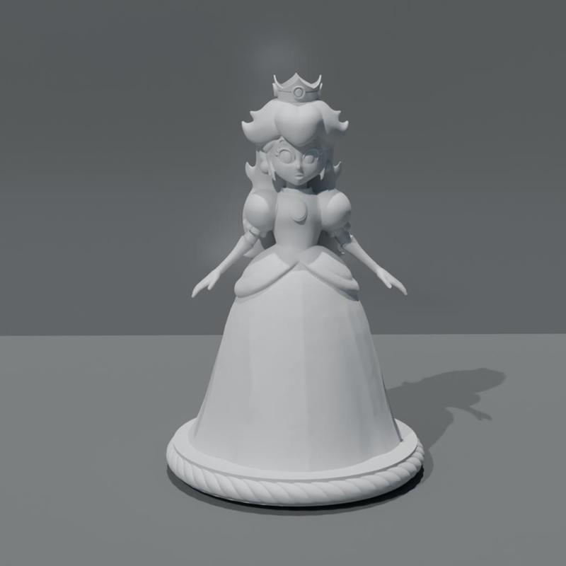Princess Peach (Easy Print!)