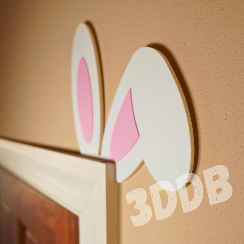 Easter Bunny Ears Door Topper