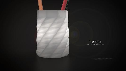 Twist - Desk Container
