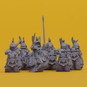 Frog  Bullywug Mounted Knights