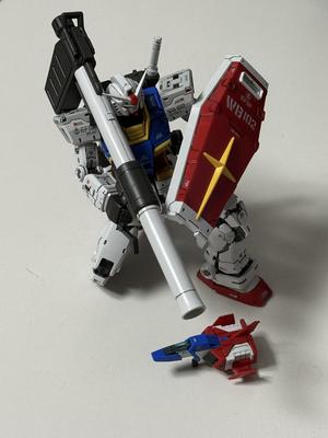 RG Gundam 2.0 corefighter dummy