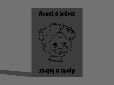 Tableau 6 bières