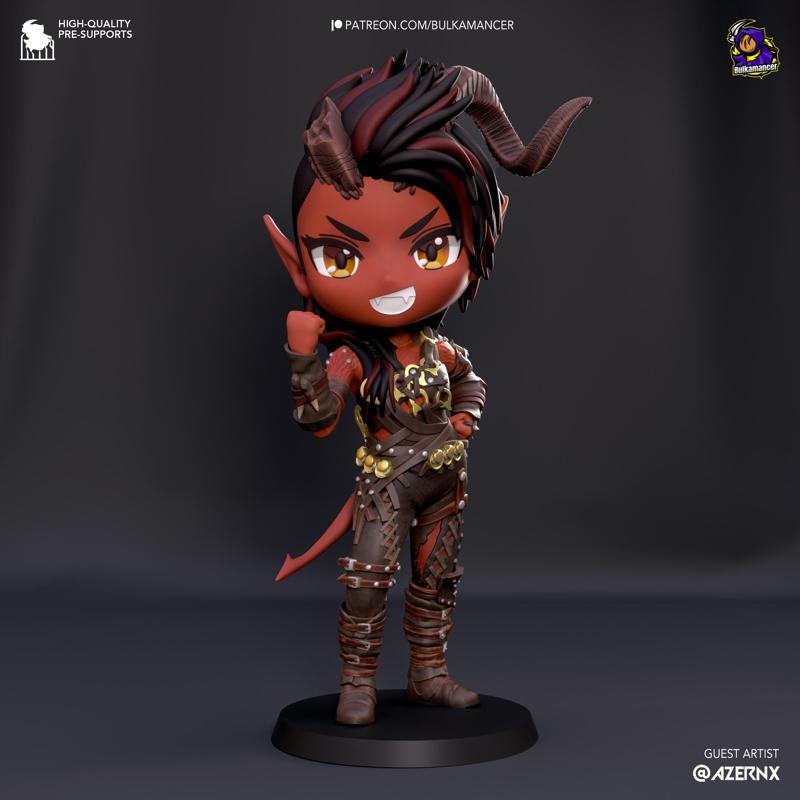 Chibi Scorching Barbarian | 106mm