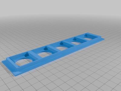 Improved Thinkcentre Tiny 1U Rack - 5x DNorm Cover Plate