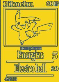 pikachu card