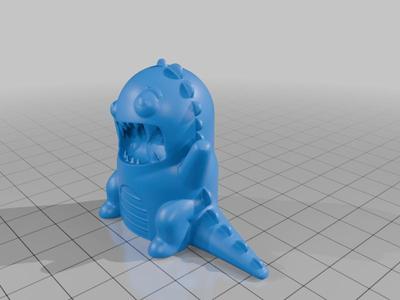 Miniraawr the dinosaur
