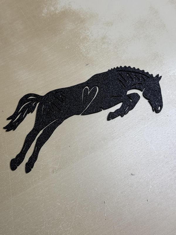 Jumping horse simple wall decoration