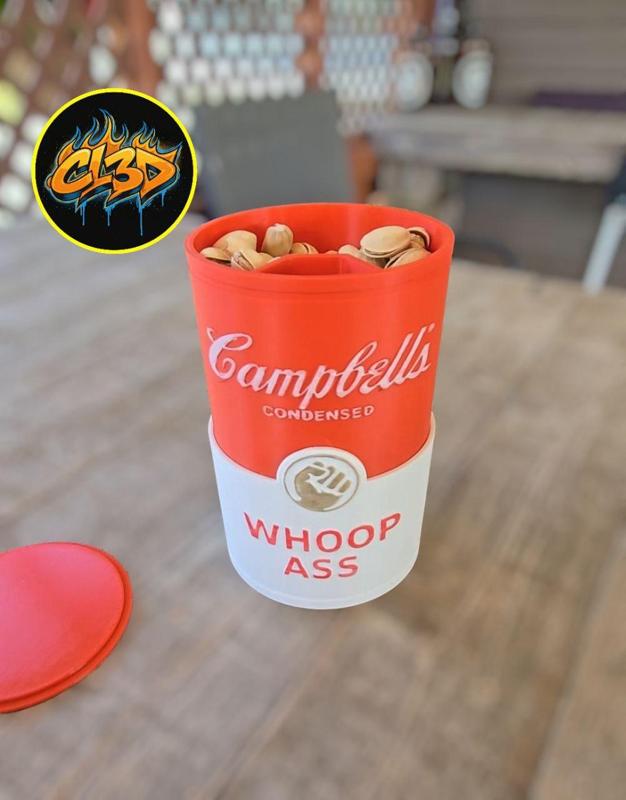 Campbell's Can of Whoop Ass Pistachio Bowl