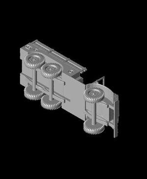 1/110 Scale Dodge WC-62 6x6.stl