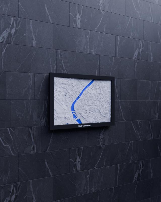 Bad Cannstatt - 3D Miniature