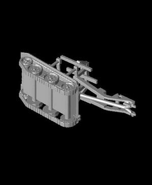 1/110 Scale M-501 Hawk Missile Loader.stl