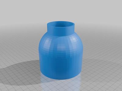 Adaptor for original to attach to a 4 inch hose for dust collection