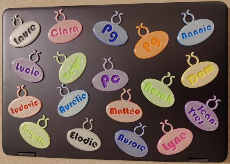 Label named for Christmas gifts