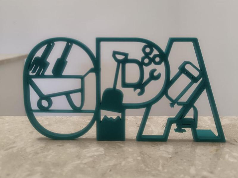 Grandpa Sign with Tools