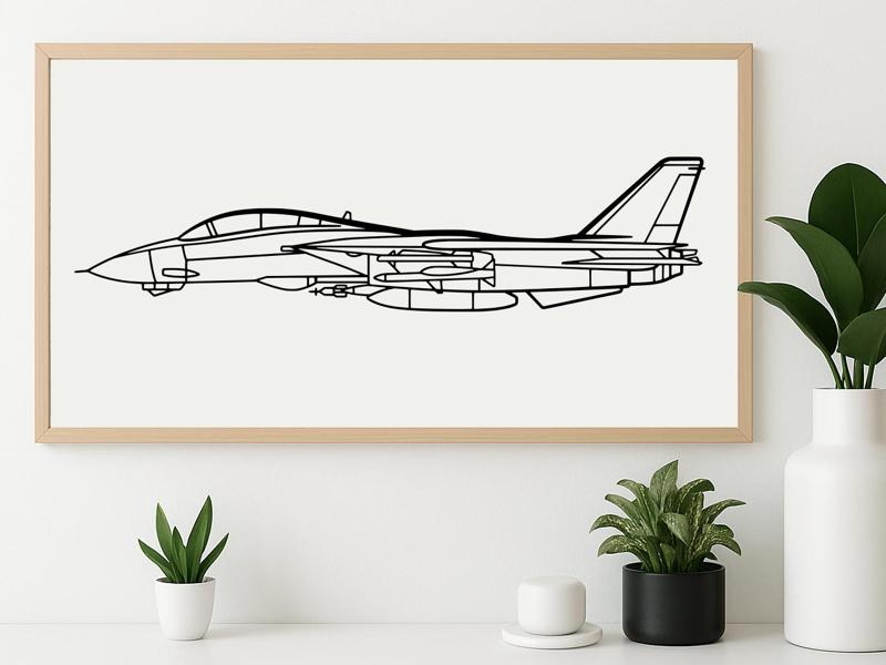 Grumman F-14 Tomcat (Silhouette)