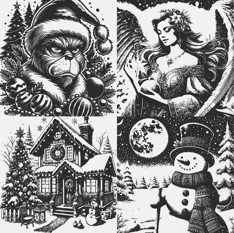 Get Ready for the Holidays Free Christmas Decoration Pack!