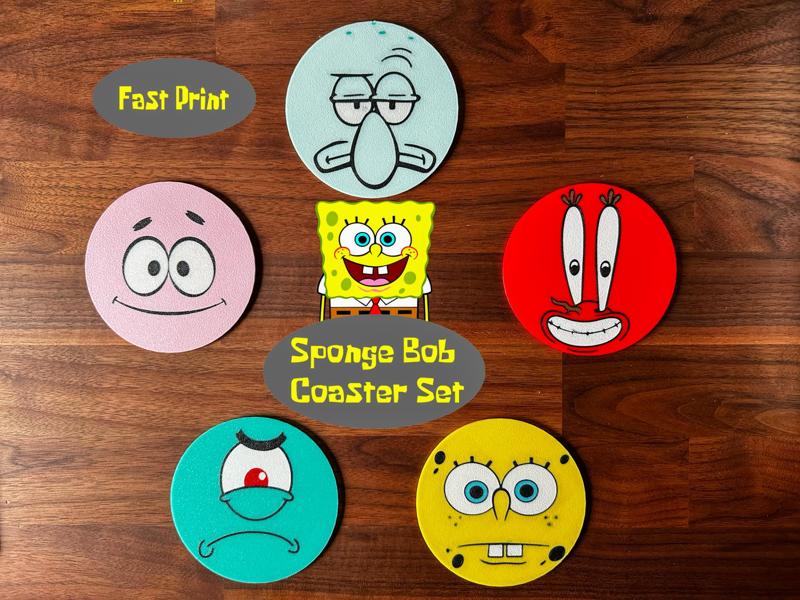 Spongebob Coaster Set 