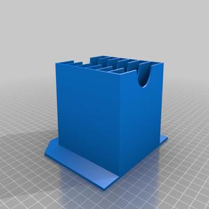 Hook and Loop Sanding Disk Organizer w/peg board hanger