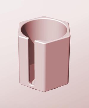 CH68-85-S Modular slotted component container modern decor