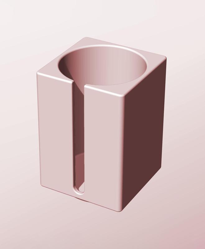 CS68-105-S Slotted container modular stackable module bin box