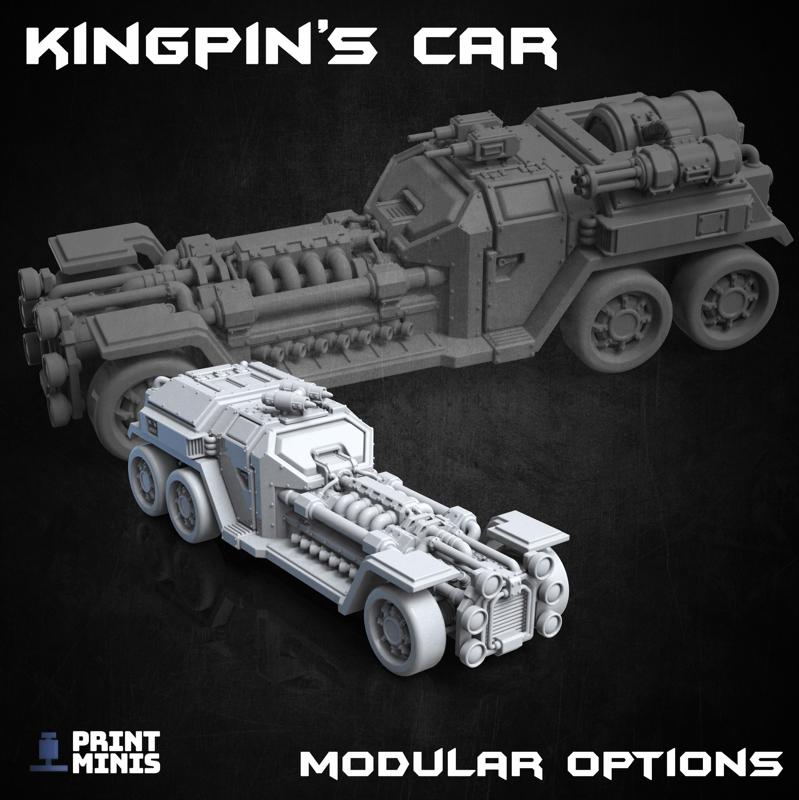 Kingpin's Armoured Car - The Hammer - Ironside Docks Collection