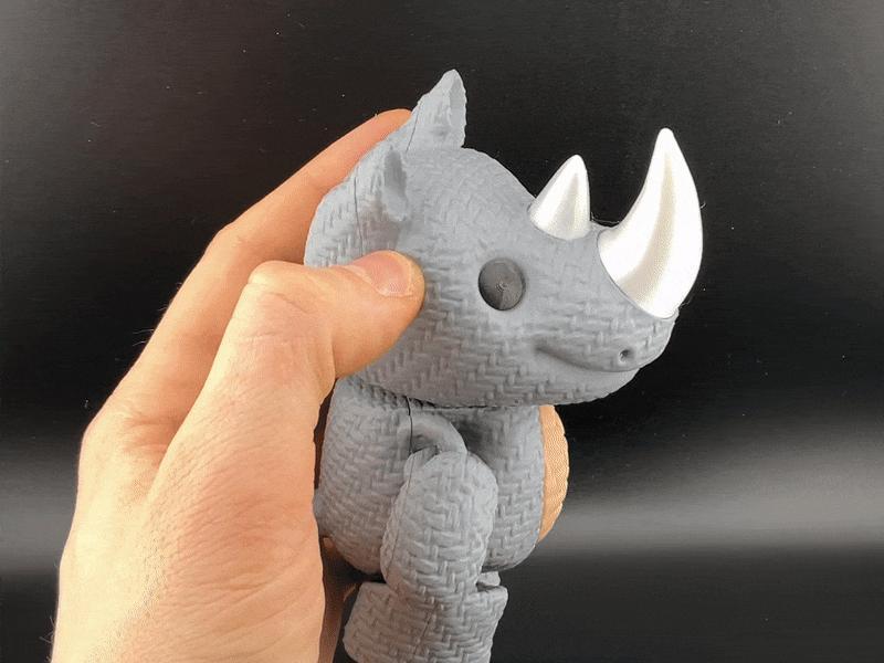 Cuddly Friends: Wooly The Rhino