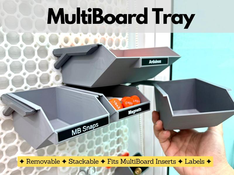 Multiboard Tray - Removable & Stackable