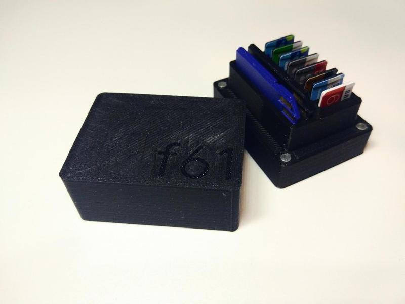 SD and MicroSD Card Holder