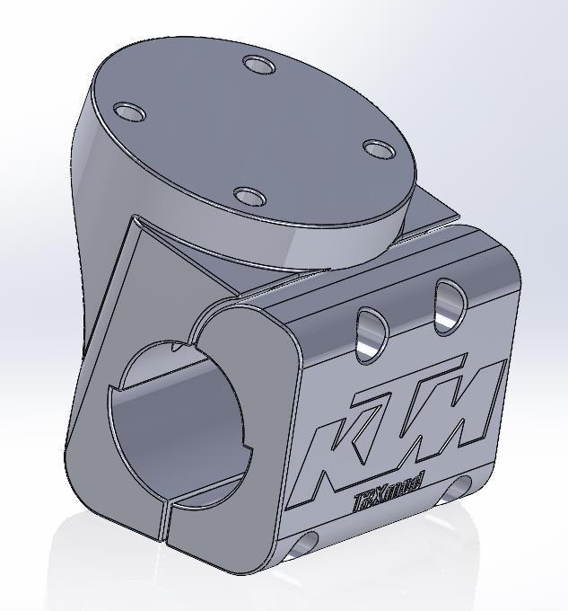 Mounting Bracket TomTom Rider 400/500 series KTM 990 SMR/SMT