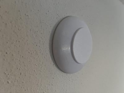 Wall cable junction box cover